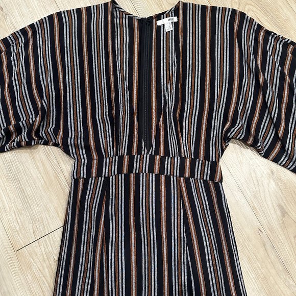 Amuse Society Forever And A Day Striped V-Neck Maxi Dress - Picture 6 of 16